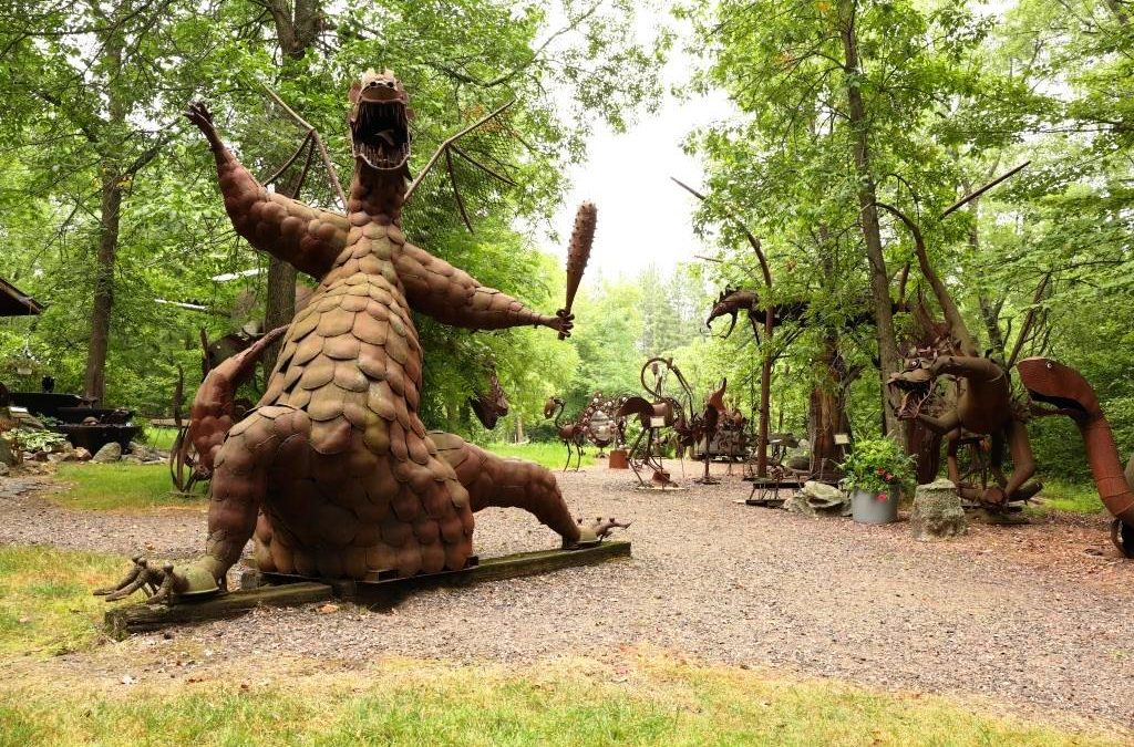 Art Roars to Life in Marshfield’s Jurustic Park