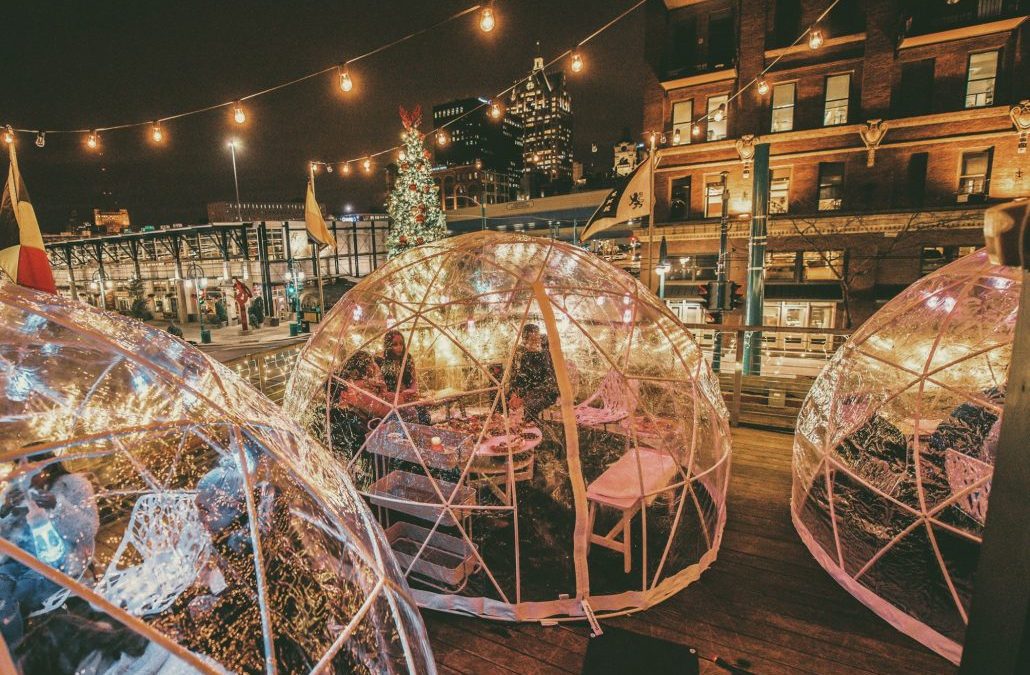 Dine Inside These Dreamy Winter Igloos