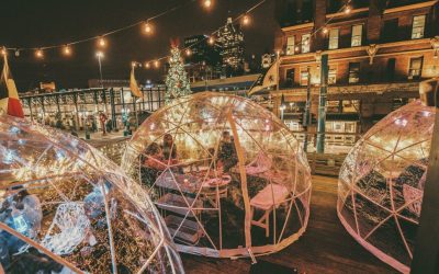 Dine Inside These Dreamy Winter Igloos