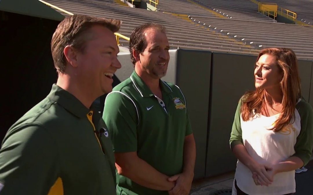 Jake and Mariah go behind-the-scenes at Lambeau Field with Chris Jacke