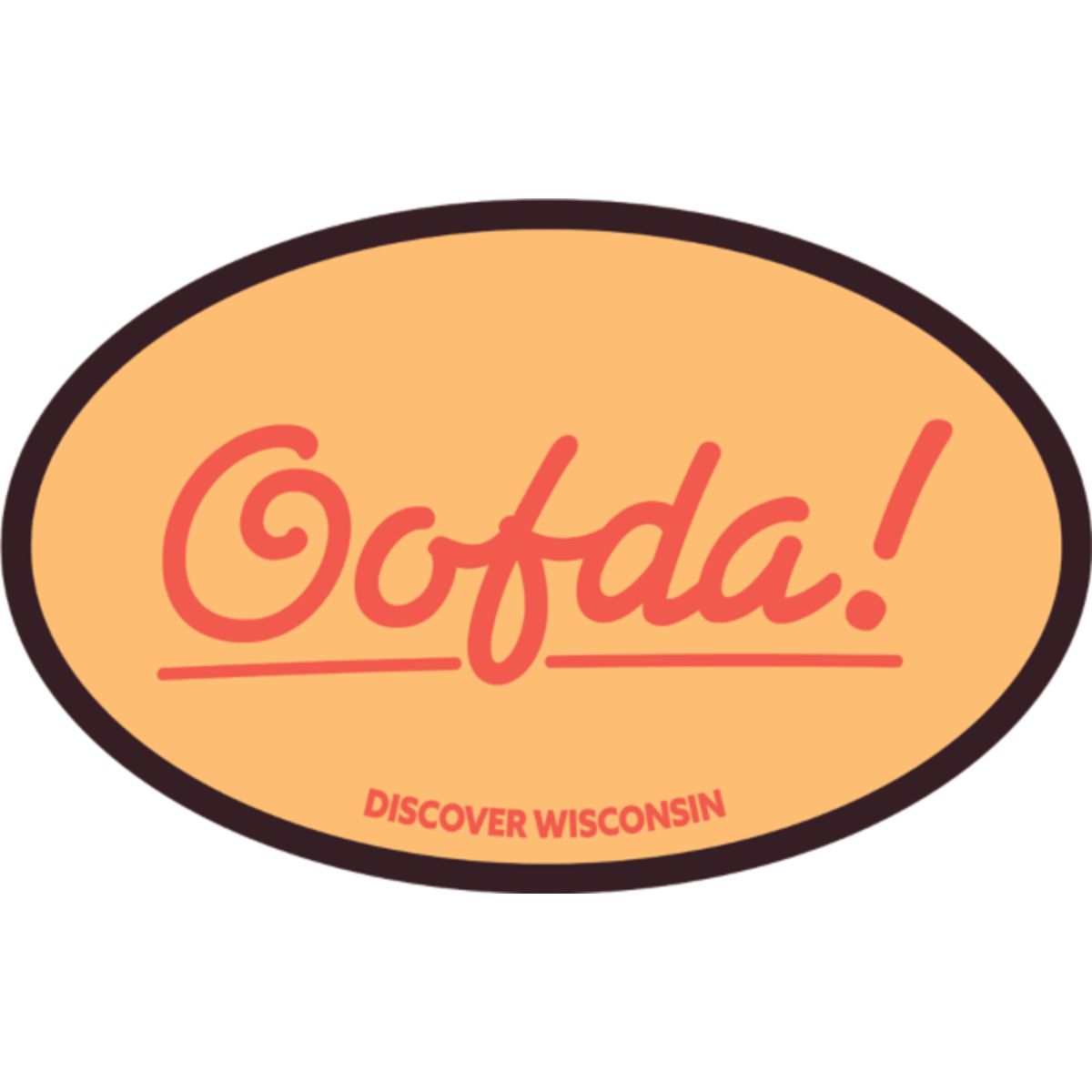 Oofda! Sticker