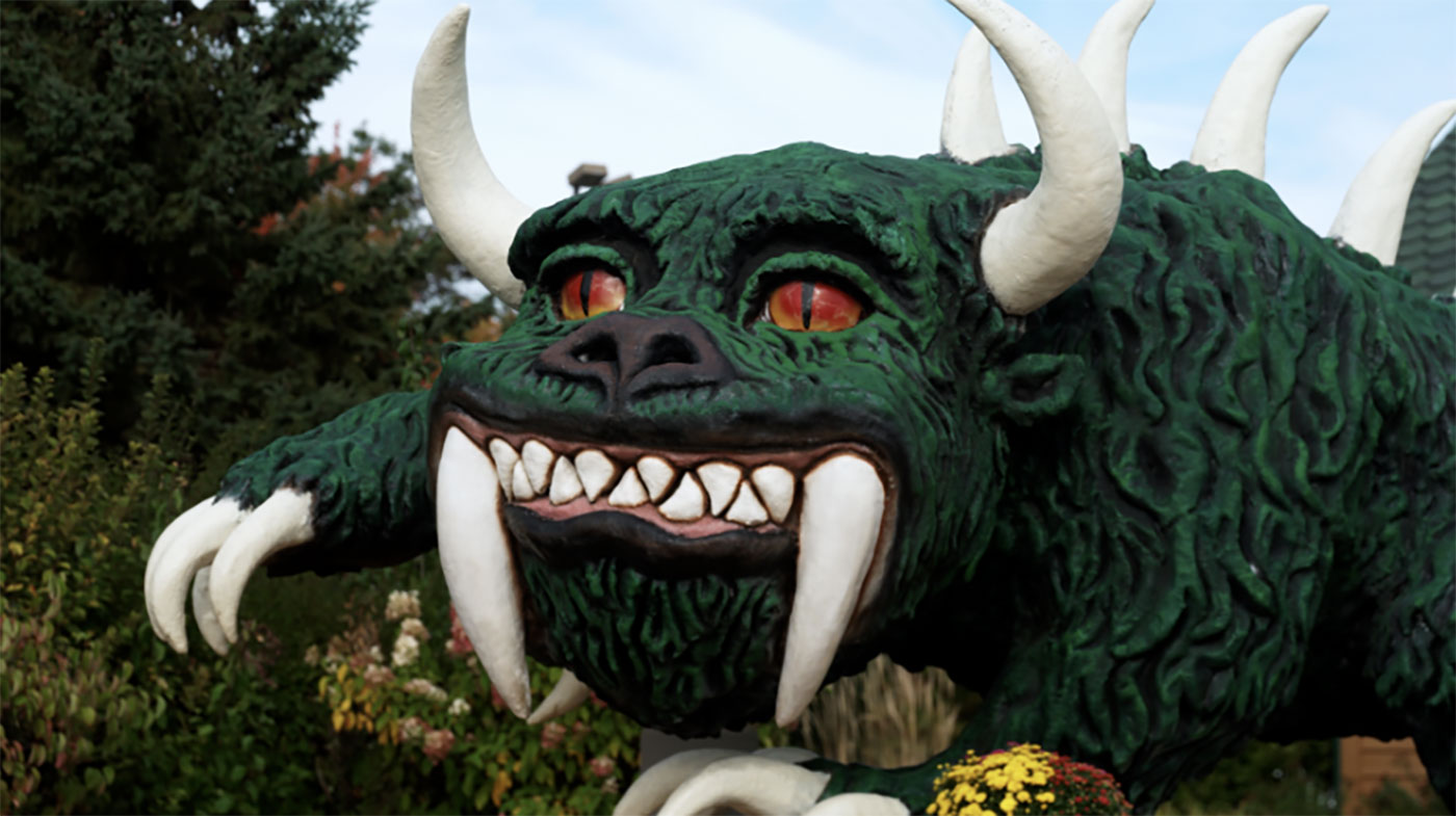 hodag sculpture in rhinelander wisconsin